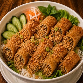 Vermicelli Egg Rolls