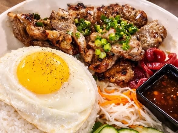 Rice Pork.